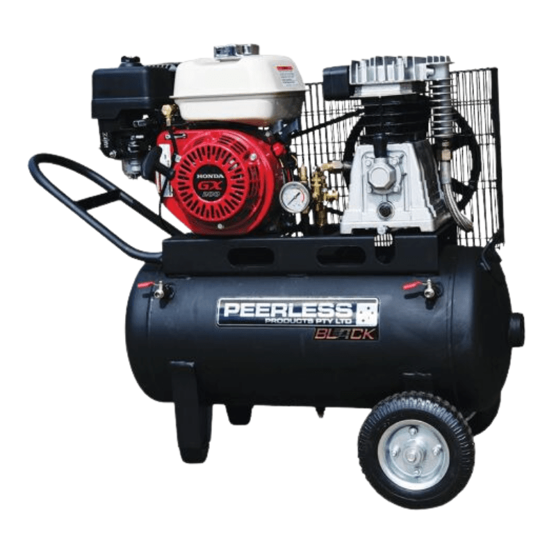 PEERLESS Black 17000 Belt Drive Compressors - GO Industrial - PB17000P