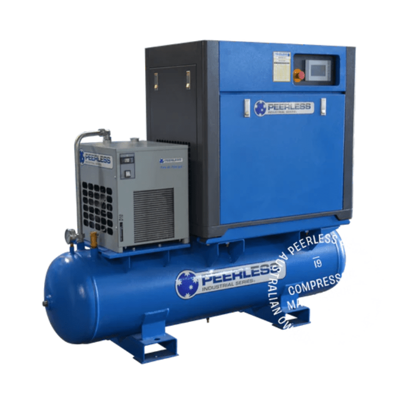 PEERLESS HQD10 Direct Drive Air Compressors - GO Industrial - HQD10VSHP - FF - 8