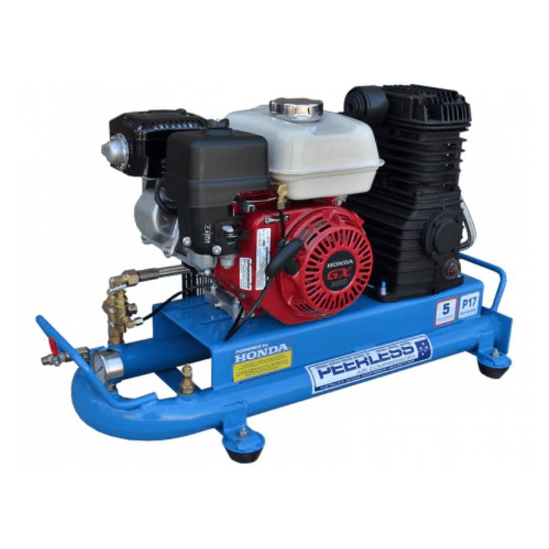 PEERLESS P17 Belt Drive Tube Tank Compressors - GO Industrial - 00128 - 2TT