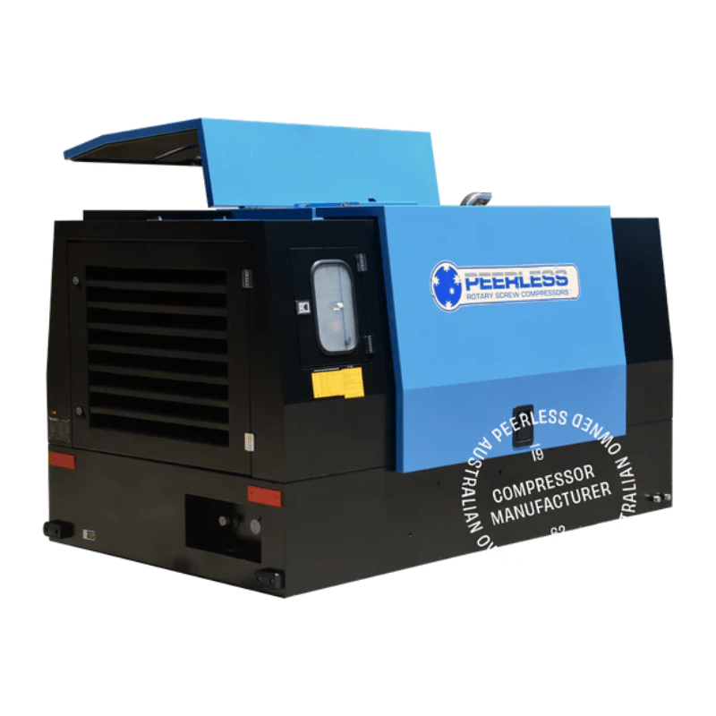 PEERLESS P250D Models Diesel Rotary Screw Air Compressor - GO Industrial - P250D