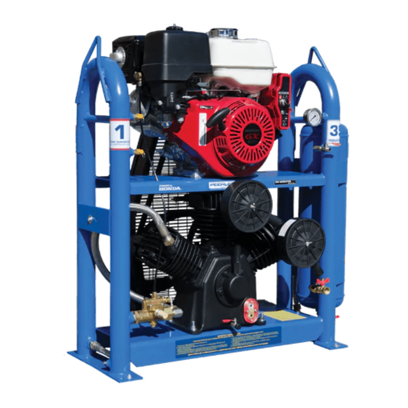 PEERLESS PHP35 Belt Drive Petrol Air Compressor - GO Industrial - 00095 - UO