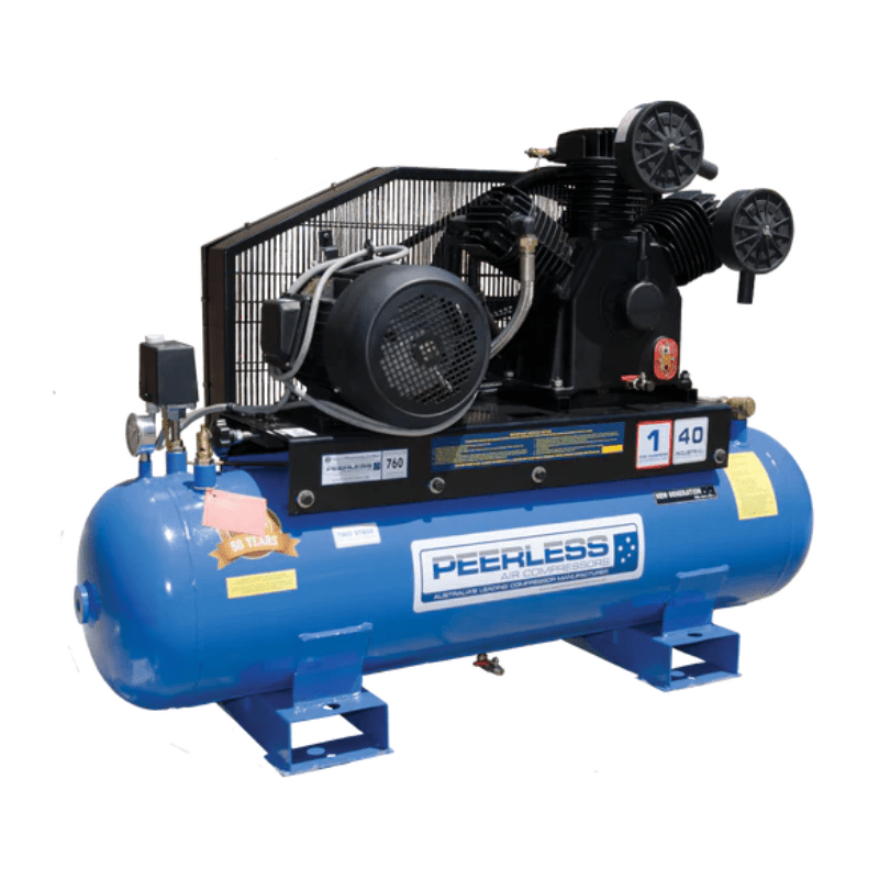 PEERLESS PHP40 Industrial Belt Drive Compressor 00071 - GO Industrial - 00071