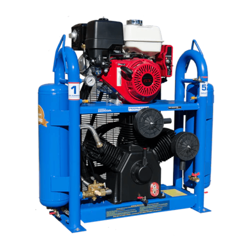 PEERLESS PHP52 Belt Drive Petrol Air Compressors - GO Industrial - 00099 - UO