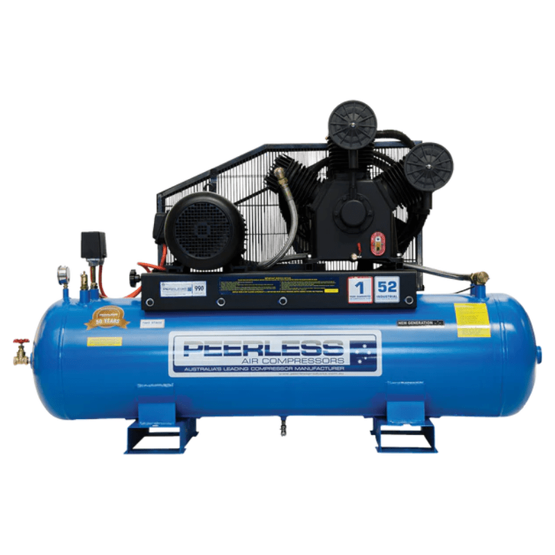 PEERLESS PHP52 Industrial Belt Drive Compressor 00120 - GO Industrial - 00120