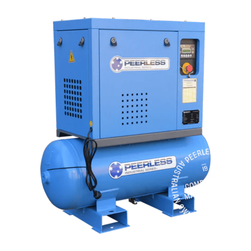 PEERLESS PS3 Belt Drive Rotary Screw Air Compressor - GO Industrial - PS3/10HP