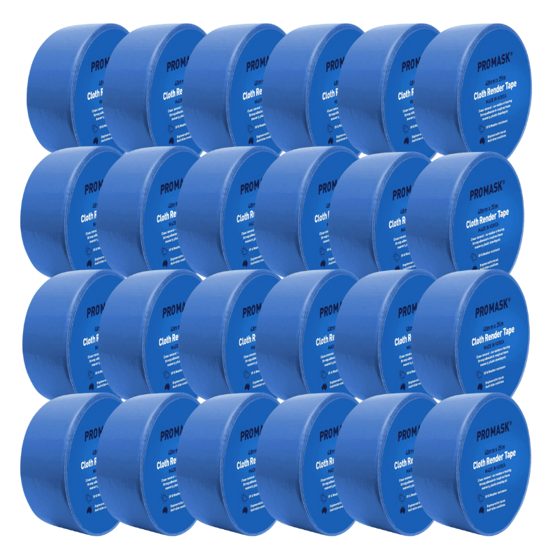 PROMASK Korean Cloth Render Tape 48mm x 25M - GO Industrial - 16KCT48*24