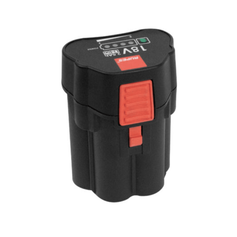 RUPES HLR75 Mini Rechargable Power Pack - 18V 2.5AH - GO Industrial - 9HB180LT