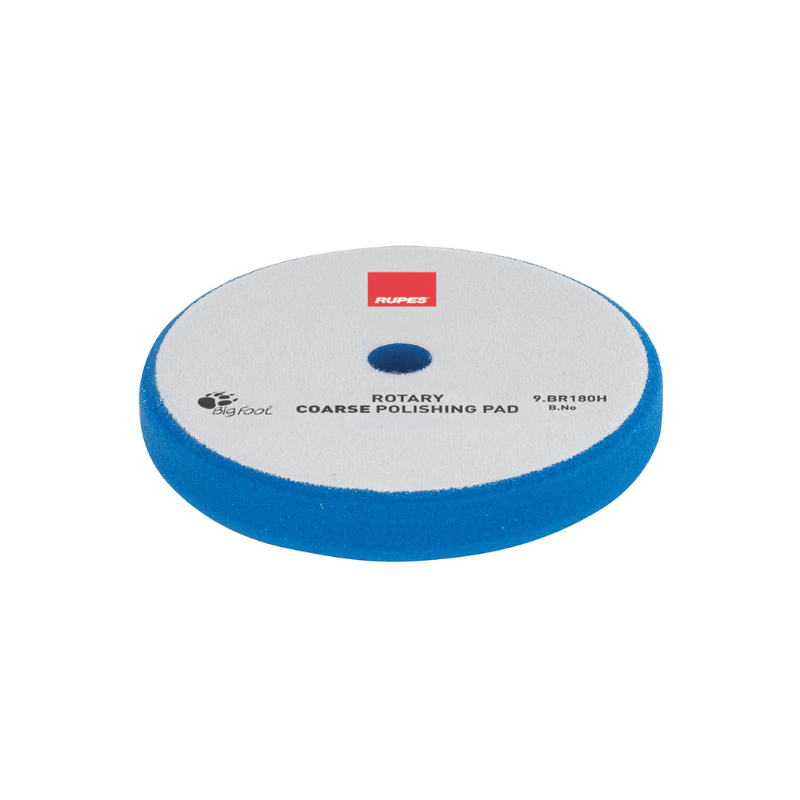 RUPES Rotary Coarse Polishing Foam Pad - GO Industrial - 9.BR180H