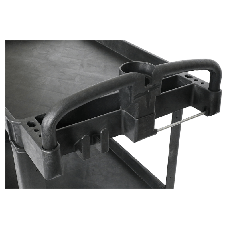 TRADEQUIP 2 Tool Trays Wide Professional Workshop Trolley - GO Industrial - 6042T