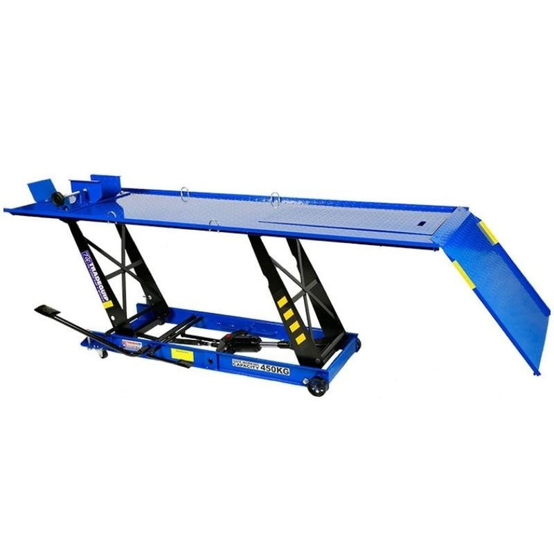 TRADEQUIP Motorcycle Lifter 450kg Rated - GO Industrial - 2101T