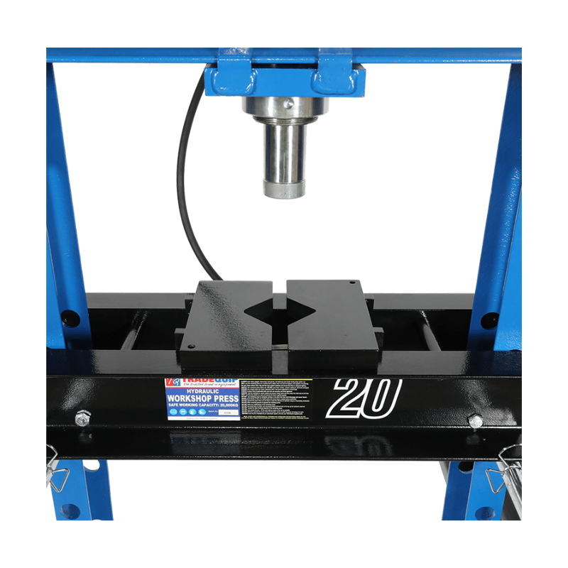 TRADEQUIP Professional Hydraulic Workshop Press 20,000Kg - GO Industrial - 1063T