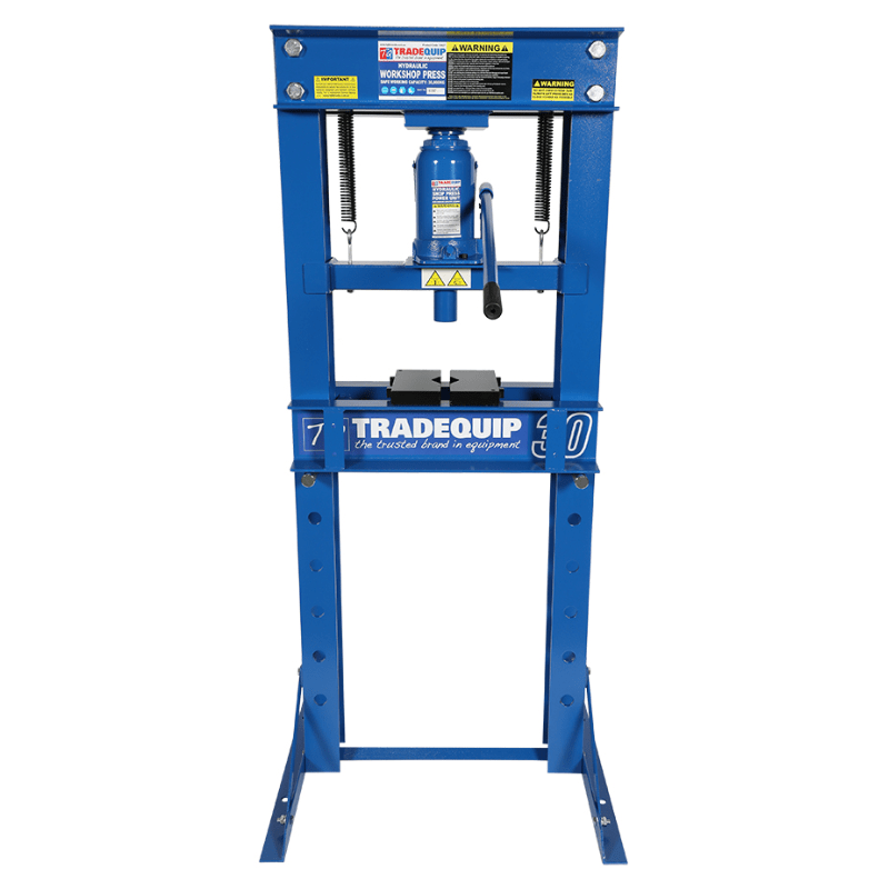TRADEQUIP Professional Workshop Press 30,000kg - GO Industrial - 1062T