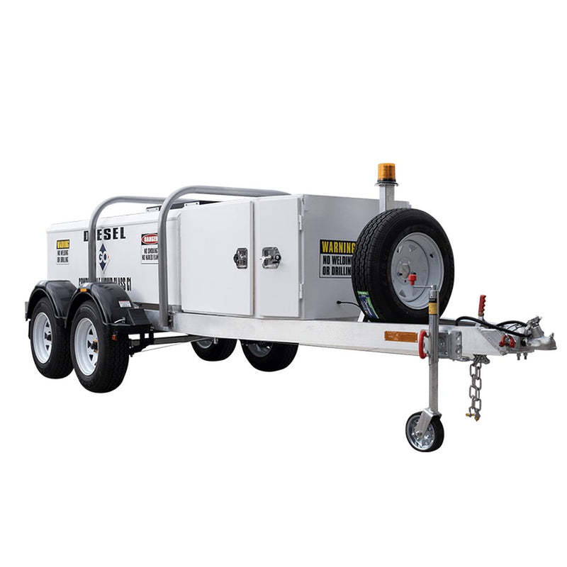 GO Fuel Trailer Self Bunded Low Profile Dual Axle 1250L - GO Industrial - SBHD1250