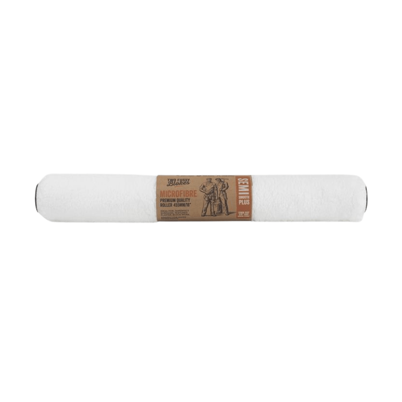 TWO FUSSY BLOKES 15mm Nap 455mm Microfibre Paint Rollers - GO Industrial - MF - 455 - 15 - SGL