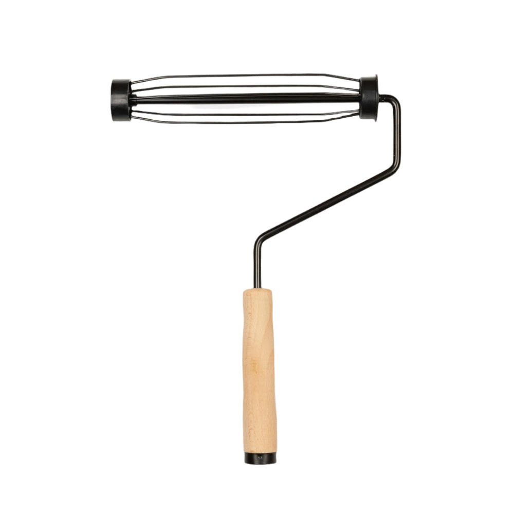 TWO FUSSY BLOKES 230mm Wide 38mm Core Light Duty Roller Frame - GO Industrial - FR - 230 - LD - SGL - 38