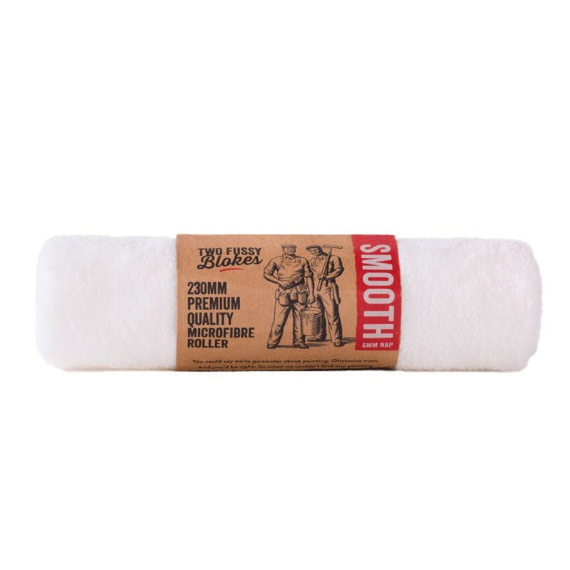 TWO FUSSY BLOKES 5mm Nap Microfibre Paint Roller 230mm - GO Industrial - MF - 230 - 5 - SGL