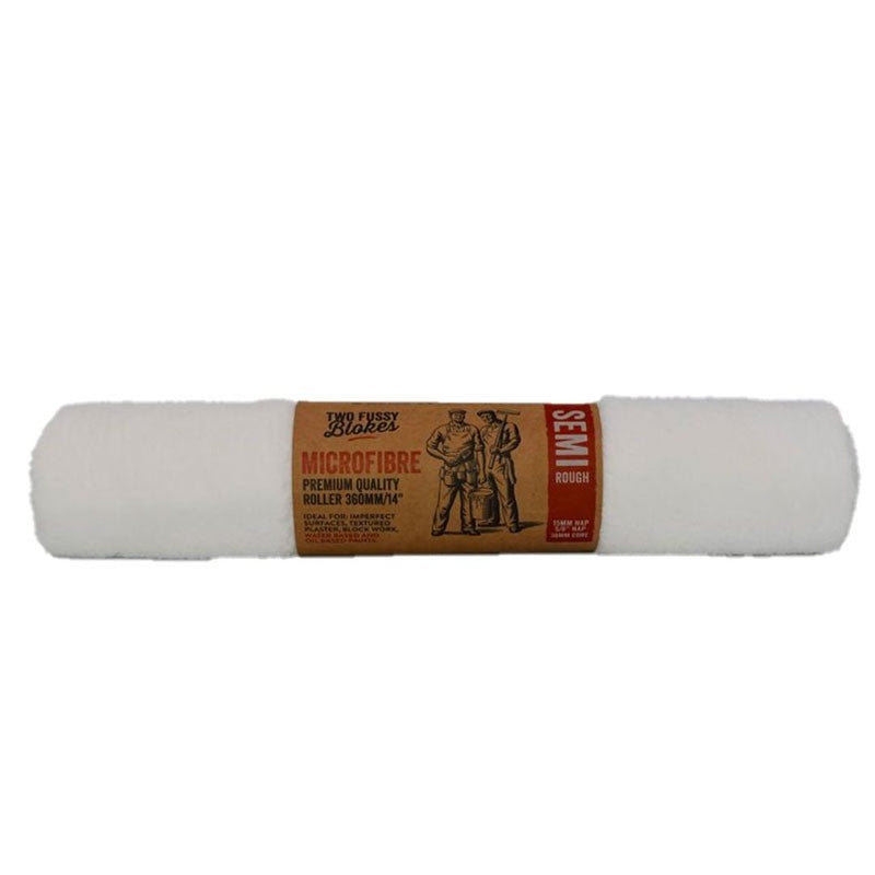 TWO FUSSY BLOKES 15mm Nap Microfibre Paint Roller 360mm - GO Industrial - MF - 360 - 15 - SGL