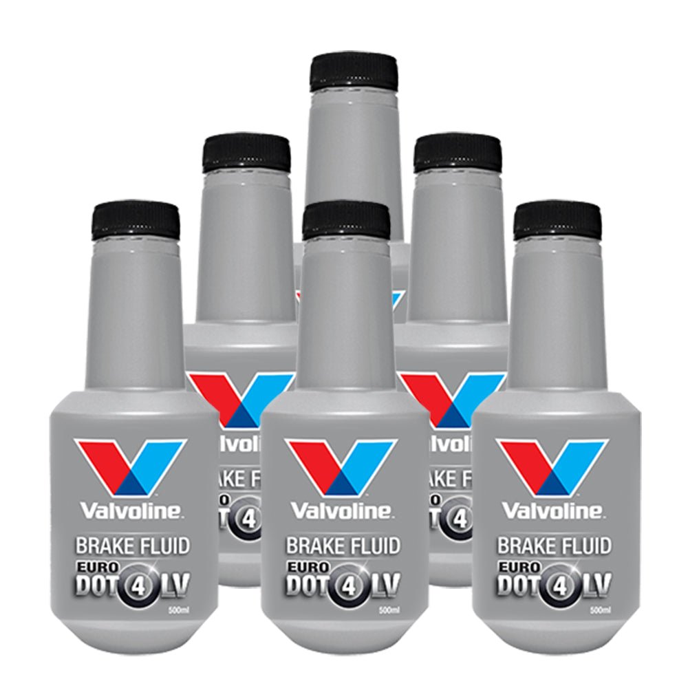 VALVOLINE Euro DOT 5 LV Brake Fluid 500ml Box of 6 - GO Industrial - VAL - 8510*6