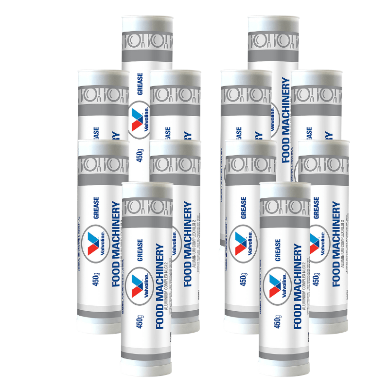 VALVOLINE Food Machinery Grease 450g Box of 12 - GO Industrial - VAL - 0708.82*12