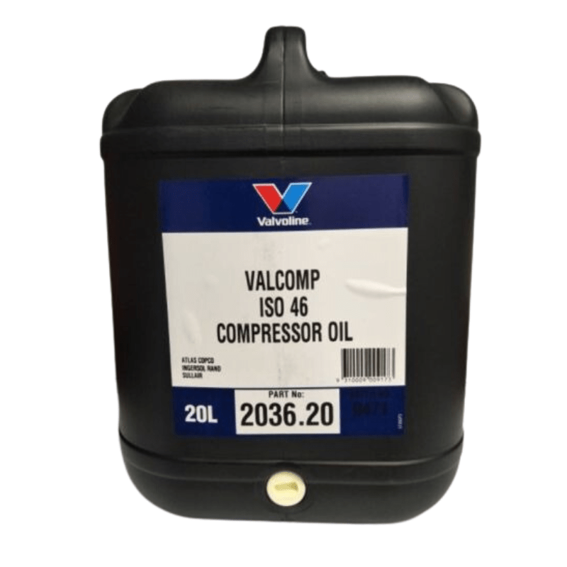 Valvoline Valcomp Compressor Oil ISO 46 20 Litres - GO Industrial - VAL - 2036.20