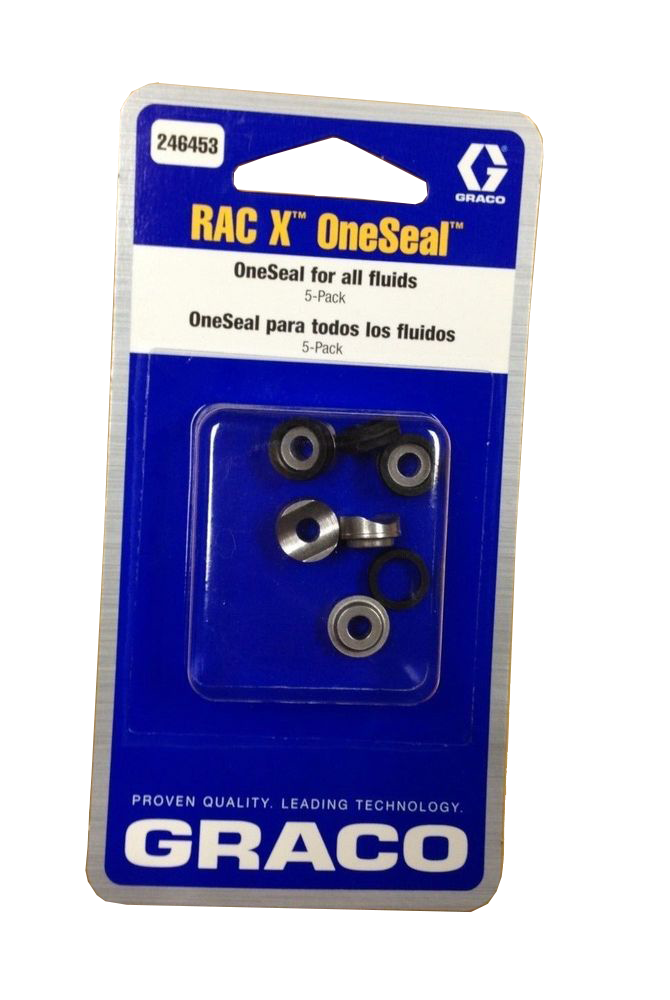 Graco Rac 5 Tip Seal (Gasket & Seat)- 5 Pack Part# 243281 - Paint Sprayer  Parts Online