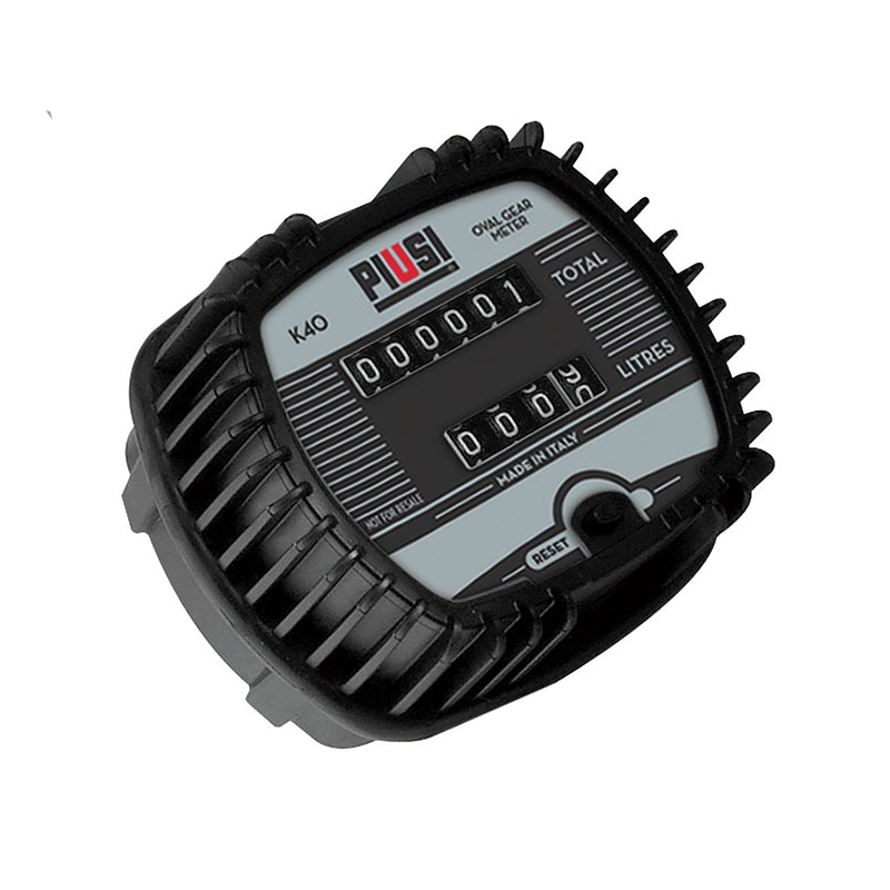 Piusi K40 Mechanical Gear Meter for Oil GO Industrial