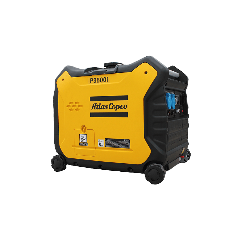 ATLAS COPCO P3500i Generator 3500W 3.3 kVA Petrol - GO Industrial - P3500i