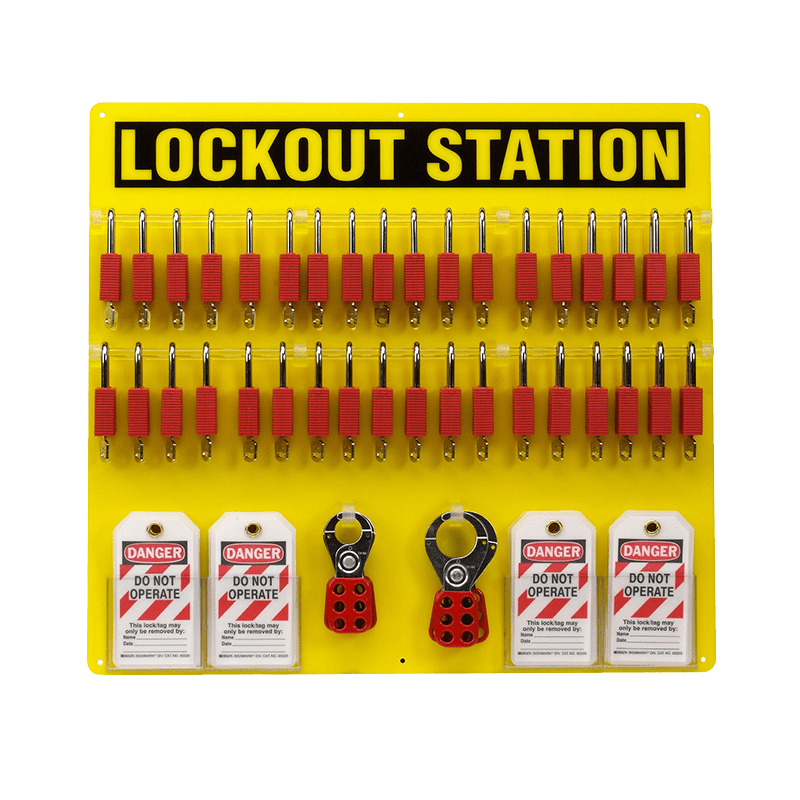 BRADY 36 Lock Lockout Board - GO Industrial - 50992