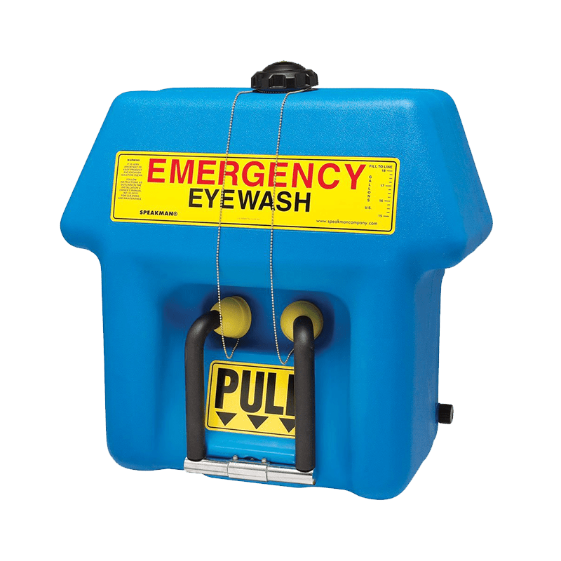 BRADY GravityFlo Portable Eye Wash Station 79 Litre - GO Industrial - 856473