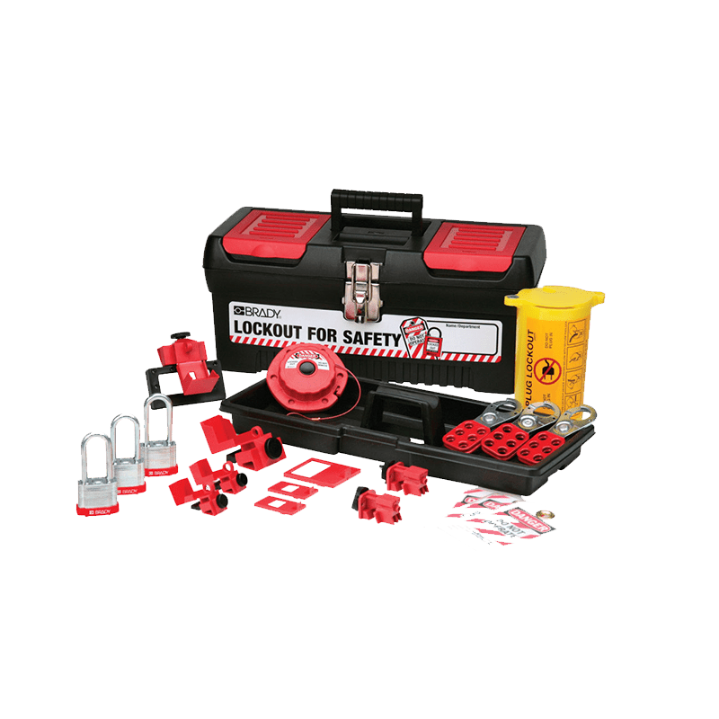 BRADY Personal Electrical Lockout Kit - GO Industrial - 105961