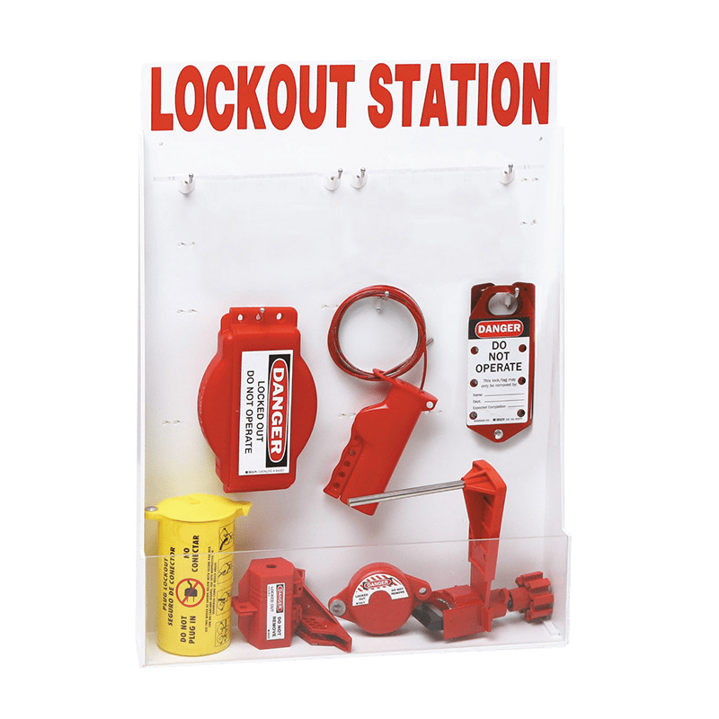 BRADY Valve Lockout Station - GO Industrial - 99698
