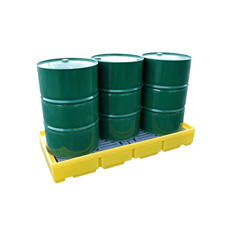 GO 3 Drum Spill Pallet Bund - GO Industrial - TSSBP3