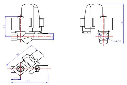 GO Condensate Drain Removal 1/2" Integrated Y Strainer + Ball Valve CRD Solenoid Valves - GO Industrial - CRD - 4 - 2.8 - 8VY