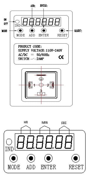 GO TIM Solenoid Mounted Digital Econo Timer - GO Industrial - TIM - H