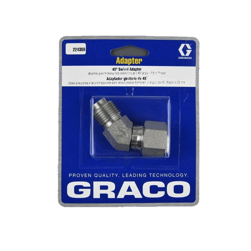 GRACO 11/16" to 7/8" Gun Thread Adaptor - GO Industrial - 181085