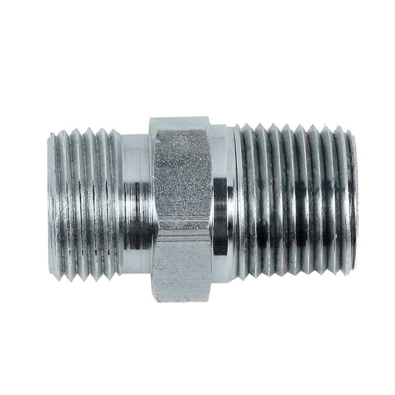 GRACO 1/4 NPSM x 1/4 NPT Hex Nipple - GO Industrial - 162453