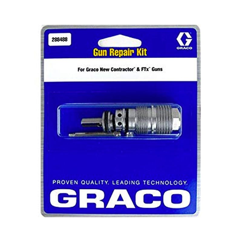GRACO Airless Paint Sprayer Repair Kit for Contractor & FTX Gun - GO Industrial - 288488