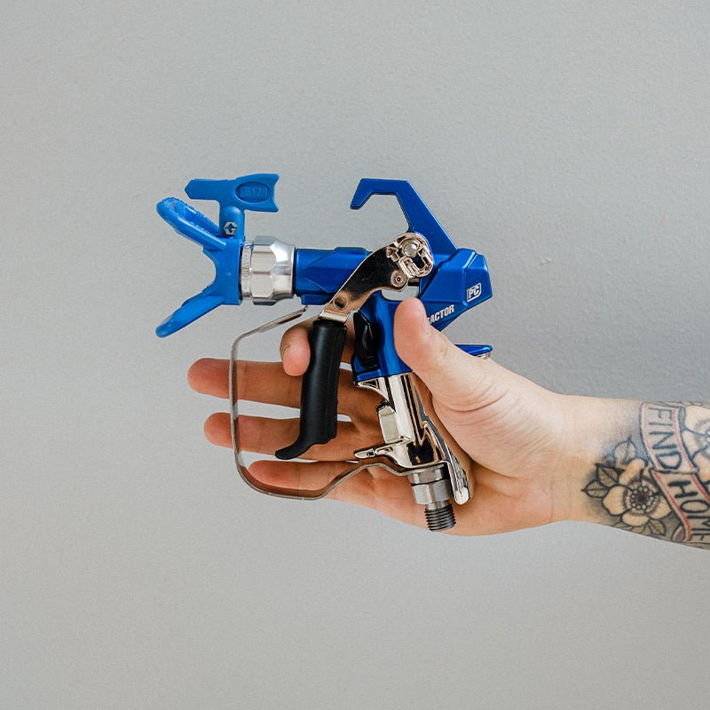 GRACO Contractor PC Compact Gun with Whip Hose 1/8 in x 4.5 ft - GO Industrial - 19Y446