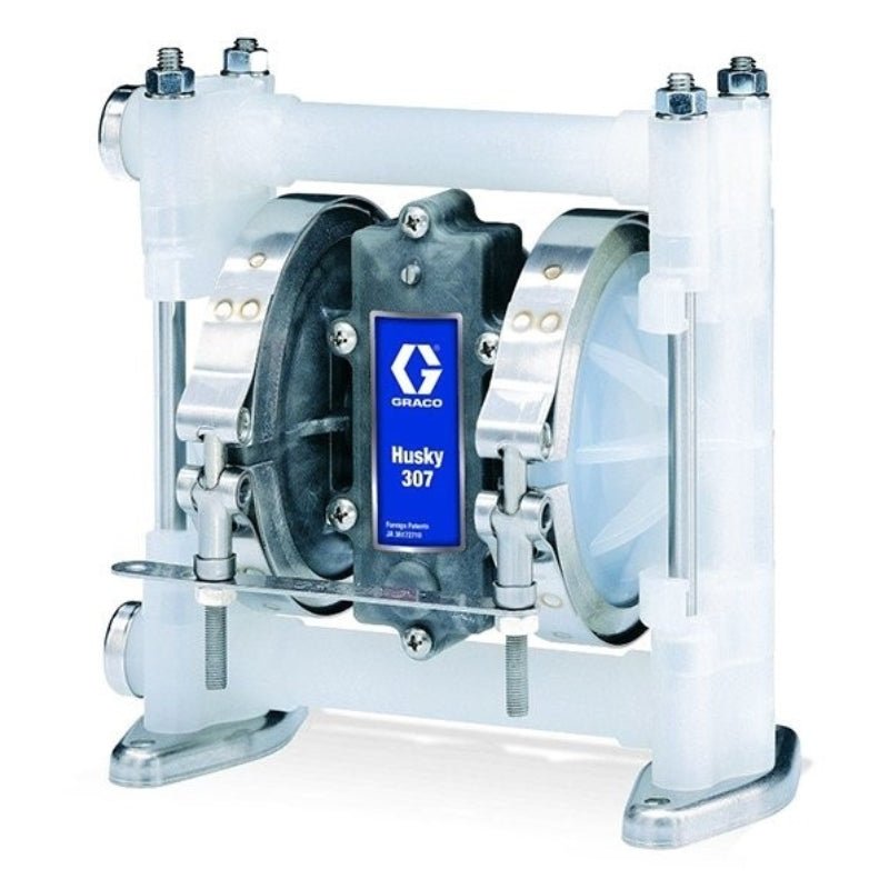 GRACO Husky 307 Polypropylene Air Operated Diaphragm Pumps - GO Industrial - D32911