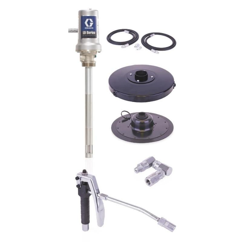 GRACO LD Series 50:1 Grease Pump Stationary Package 16kg - GO Industrial - 24J030