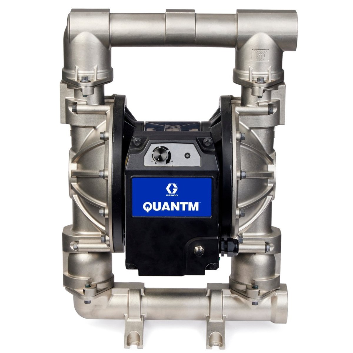 GRACO QUANTM i120 2" BSPT Stainless Steel Electric Diaphragm Pump - GO Industrial - TE120 - 0078