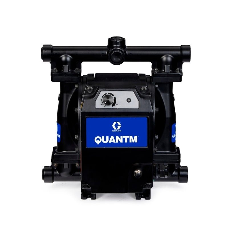 GRACO QUANTM i30 1" BSPT Aluminum Electric Diaphragm Pump - GO Industrial - TE30 - 0424