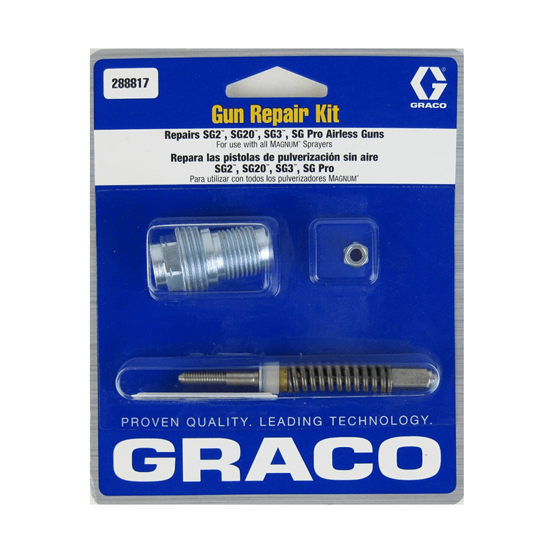 GRACO Repair Kit for SG2 and SG3 Airless Spray Guns - GO Industrial - 288817