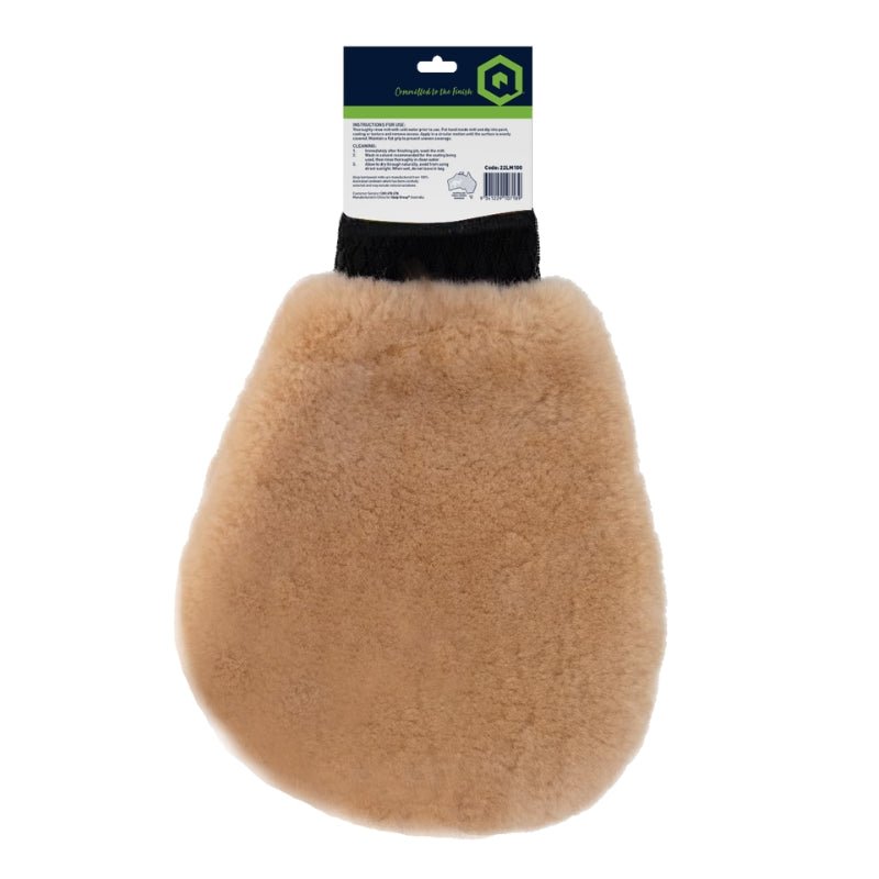 IQUIP 100% Australian Merino Lambswool Applicator Mitts - GO Industrial - 22LM100