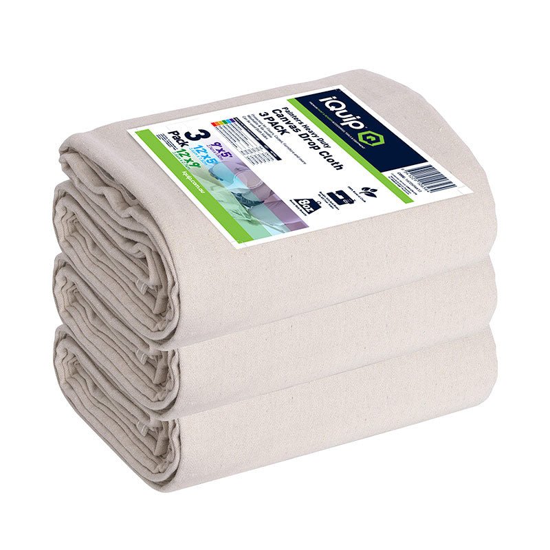 IQUIP Canvas Drop Cloth Sheets - GO Industrial - 16CDSPAK13
