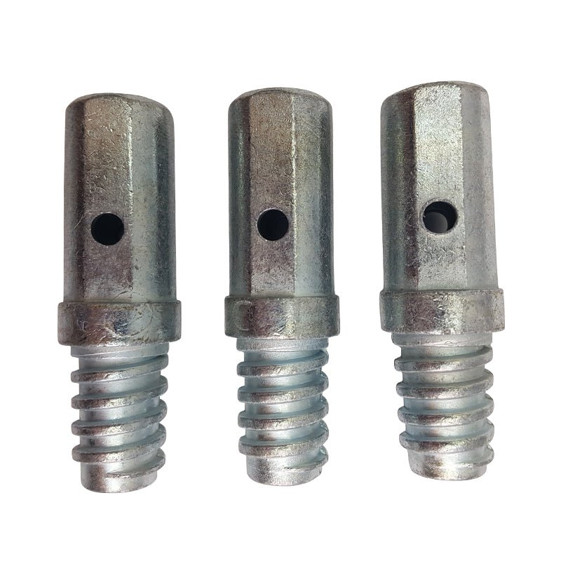 IQUIP Extension Pole Replacement Zinc Thread Tips - GO Industrial - 22RT