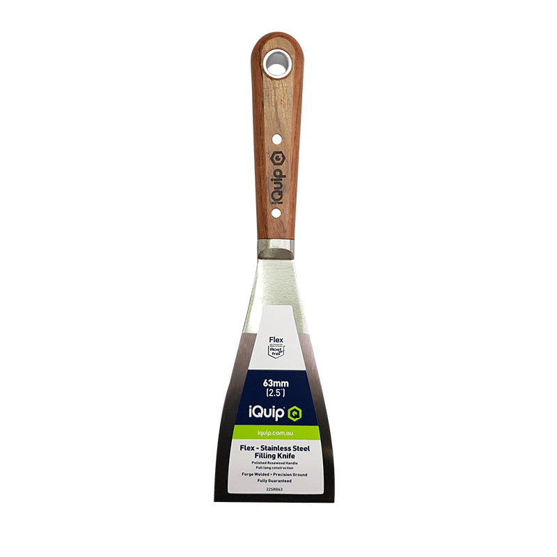 IQUIP Filling Knifes Rosewood Handle 25mm - 100mm - GO Industrial - 22SR100