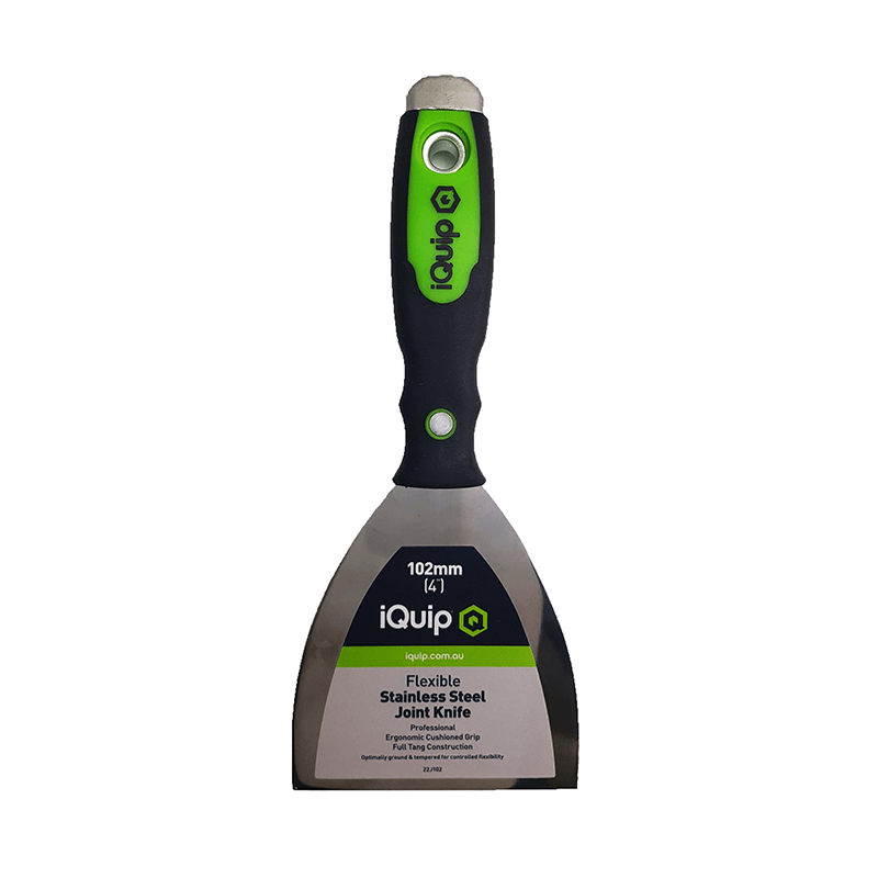 IQUIP Flexible Putty/Joint Knifes Ergonomic Handle 32mm - 152mm - GO Industrial - 22J102