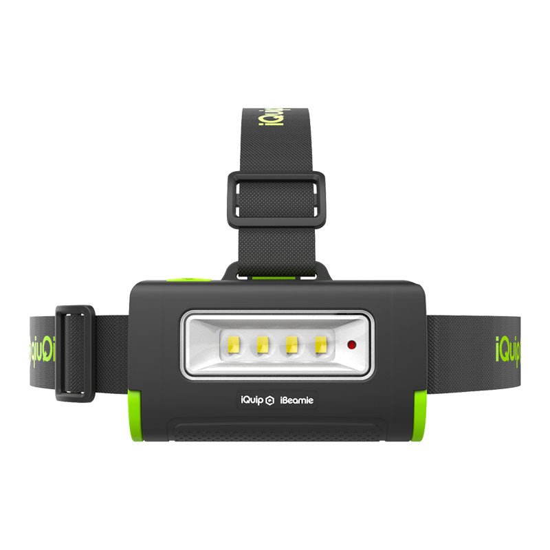 IQUIP iBeamie LED Rechargeable Head Light - GO Industrial - 18LB02