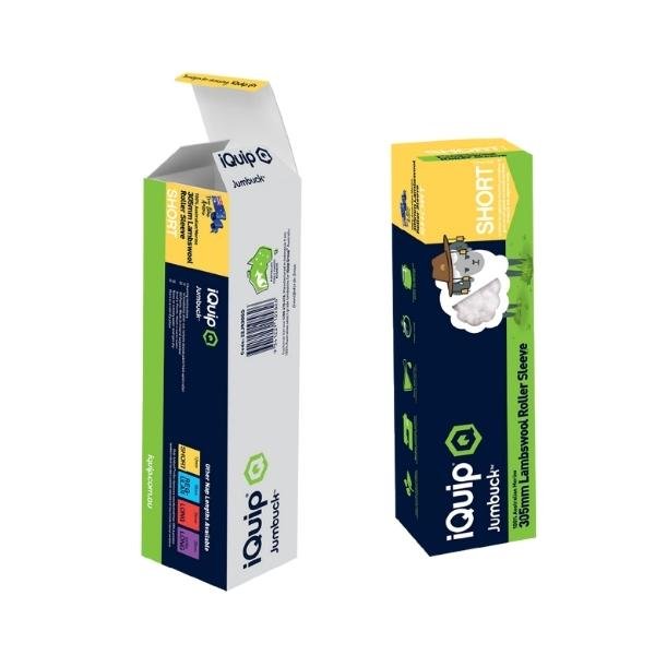 IQUIP Jumbuck 100% Aussie Lambswool Paint Roller Sleeves - GO Industrial - 22JR230S